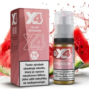 E-liquid X4 Bar Juice Watermelon 10ml - 10mg