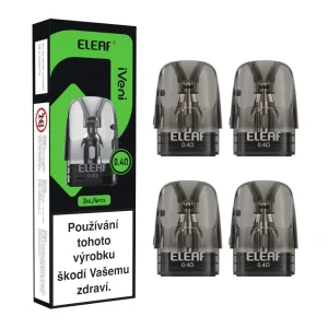 Eleaf iVeni Pod 2ml náhradní cartridge 4ks odpor 0,6ohm