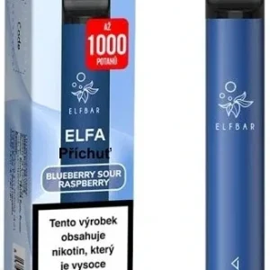 Elektronická cigareta Elf Bar ELFA 500mAh Blueberry Sour Raspberry 20mg