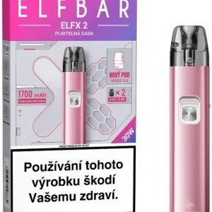 Elektronická cigareta Elf Bar ELFX 2 1700mAh Berry Pink