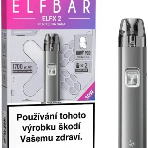 Elektronická cigareta Elf Bar ELFX 2 1700mAh Space Grey