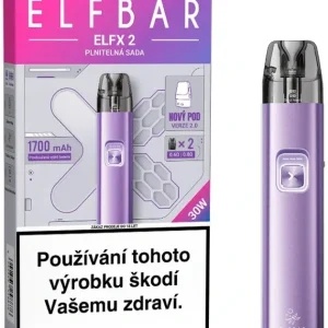 Elektronická cigareta Elf Bar ELFX 2 1700mAh Velvet Purple