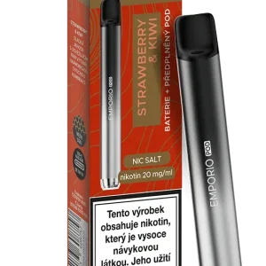 Elektronická cigareta EMPORIO POD 500mAh Strawberry & Kiwi 20mg