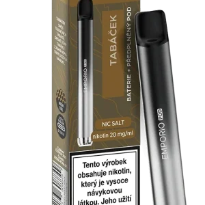 Elektronická cigareta EMPORIO POD 500mAh Tabáček 20mg