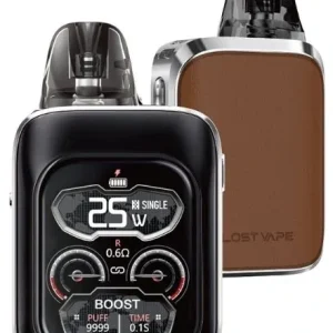 Elektronická cigareta Lost Vape URSA Baby 3 Pro Pod 1300mAh Espresso Leather