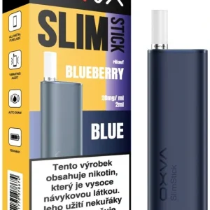 Elektronická cigareta OXVA SLIMSTICK 1500mAh Blueberry 20mg Blue color