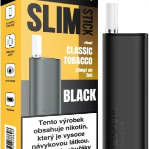 Elektronická cigareta OXVA SLIMSTICK 1500mAh Classic Tobacco 20mg Black color