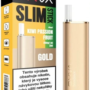 Elektronická cigareta OXVA SLIMSTICK 1500mAh Kiwi Passion Fruit 20mg Gold color