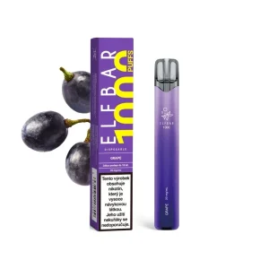Elf Bar 1000 Disposable Pod Kit (Grape) 20mg