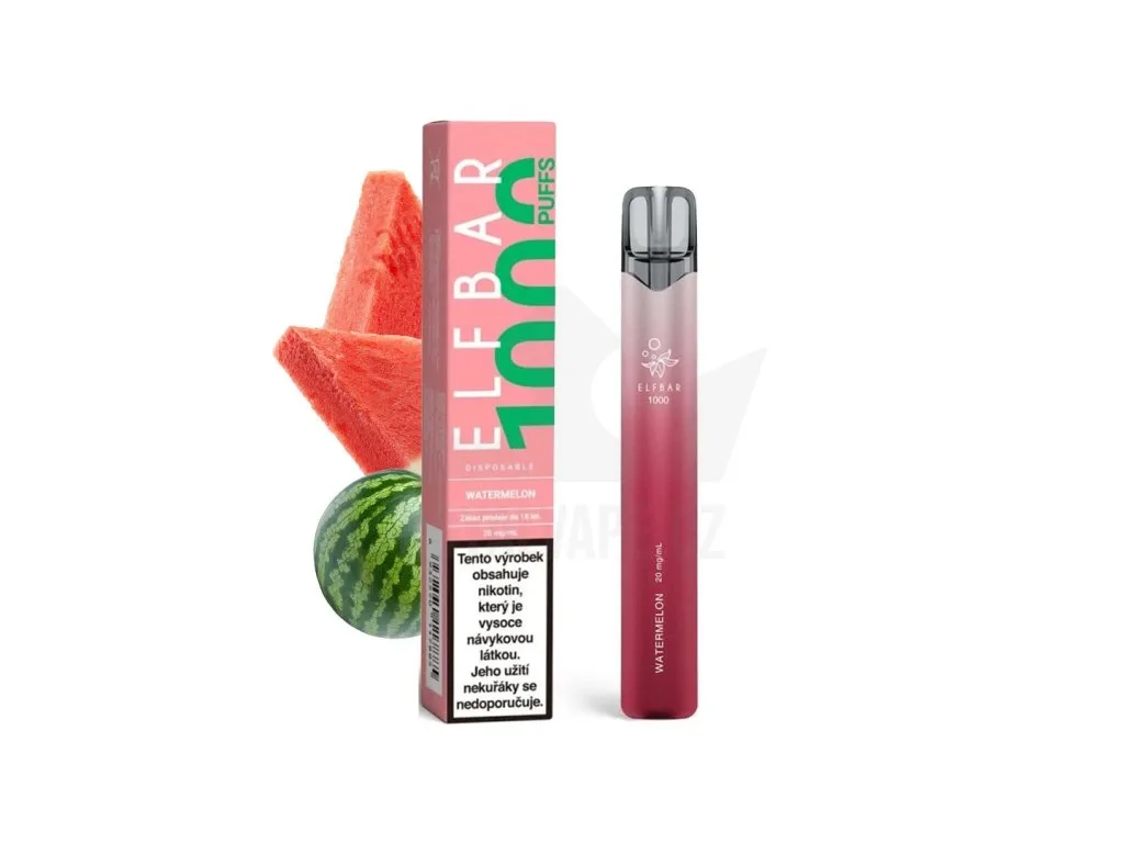 Elf Bar 1000 Disposable Pod Kit (Watermelon) 20mg