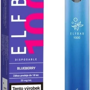Elf Bar 1000 elektronická cigareta 20mg Blueberry