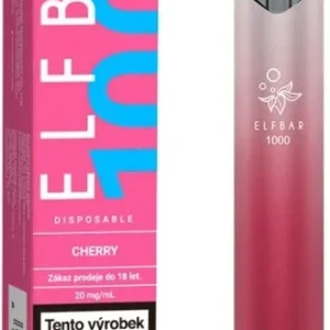Elf Bar 1000 elektronická cigareta 20mg Cherry