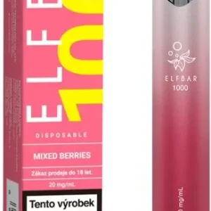 Elf Bar 1000 elektronická cigareta 20mg Mixed Berries