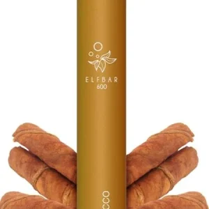 Elf Bar 600 elektronická cigareta 20mg Silky Tobacco CZ