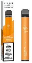 Elf Bar 600 elektronická cigareta Strawberry Banana 20mg
