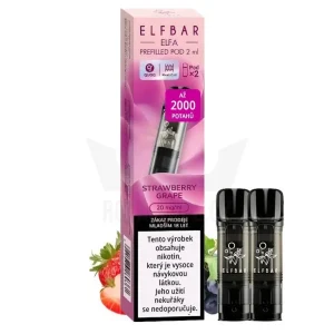 Elf Bar ELFA Pod - přednaplněná Cartridge - Strawberry Grape