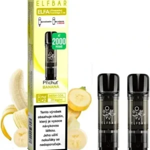Elf Bar ELFA Pods cartridge 2Pack Banana 20mg