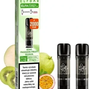 Elf Bar ELFA Pods cartridge 2Pack Kiwi Passion Fruit Guava 20mg