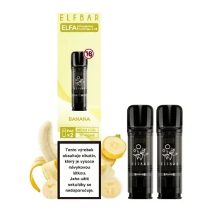 Elf Bar ELFA předplněné kapsle (Banana) 2ks 20mg