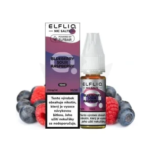 Elf Bar Elfliq - Salt e-liquid - Blueberry Sour Raspberry