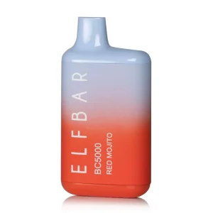 ELFBAR BC5000 PUFFS 5% (Red Mojito)