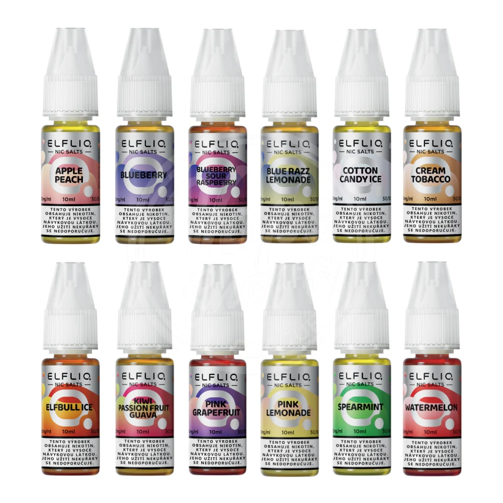 ELFBAR ELFLIQ 10ml – Nic. salt náplň pro e-cigarety - Image 2