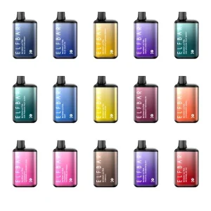 ELFBAR ULTRA 5000 PUFFS DISPOSABLE VAPE ( GRAPE HONEYDEW )