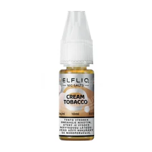 Elfliq 10ml – Cream Tobacco 20mg