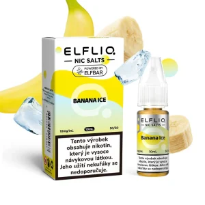 Elfliq Salt Banana Ice (Ledový banán) 10ml 10mg
