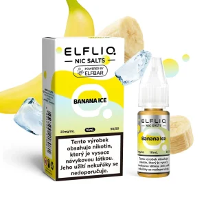 Elfliq Salt Banana Ice (Ledový banán) 10ml 20mg