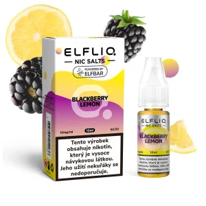 Elfliq Salt Blackberry Lemon (Ostružina s citronem) 10ml 10mg