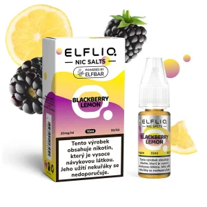 Elfliq Salt Blackberry Lemon (Ostružina s citronem) 10ml 20mg