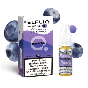 Elfliq Salt Blueberry 10ml 10mg Borůvka