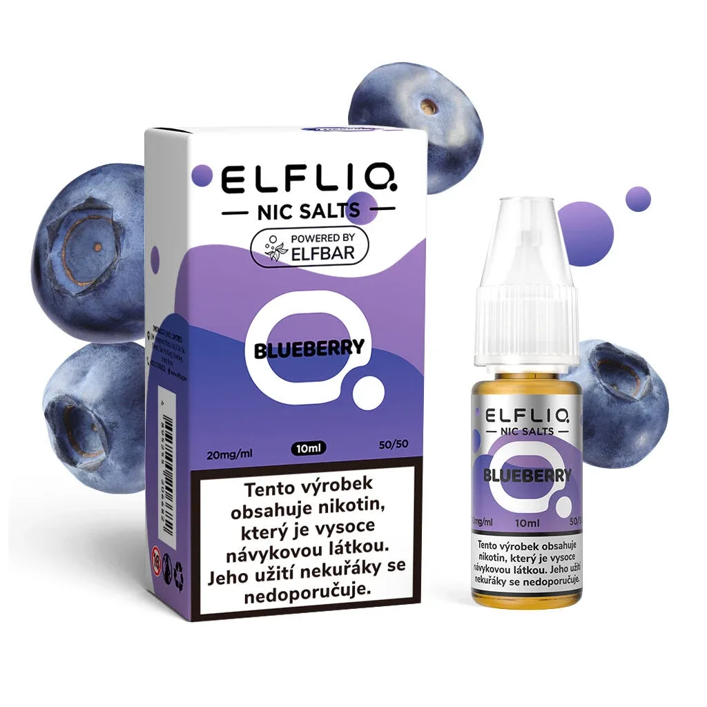 Elfliq Salt Blueberry (Borůvka) 10ml 20mg