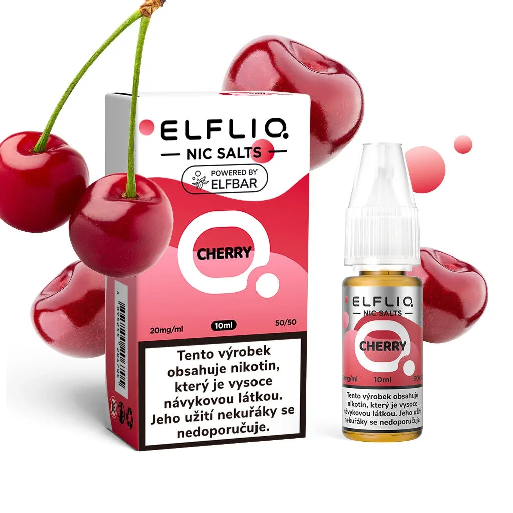 Elfliq Salt Cherry (Třešeň) 10ml 20mg