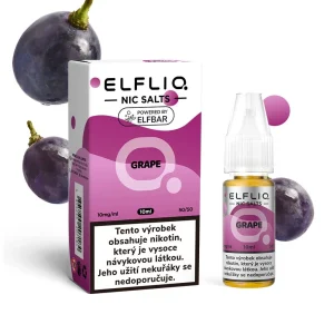 Elfliq Salt Grape 10ml 10mg Hroznové víno