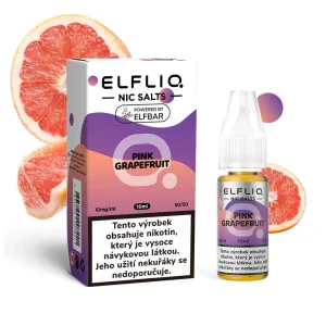 Elfliq Salt Pink Grapefruit (Svěží grapefruit) 10ml 10mg
