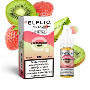 Elfliq Salt Strawberry Kiwi (Jahoda a kiwi) 10ml 10mg