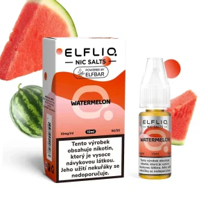 Elfliq Salt Watermelon 10ml 10mg Vodní meloun