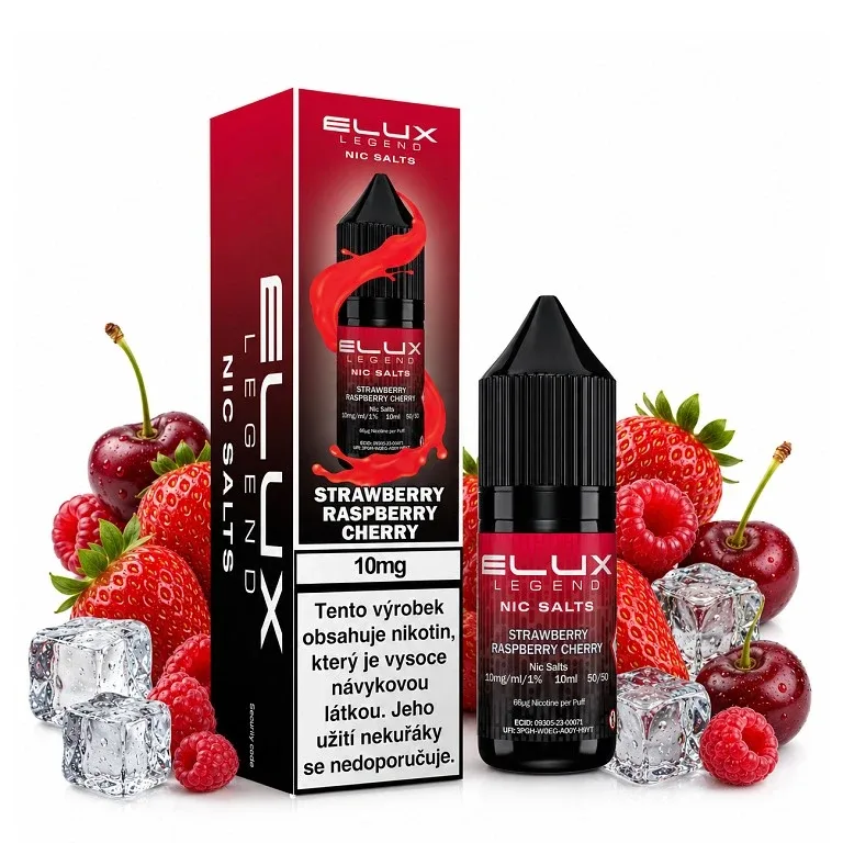 Elux Legend Salts - Strawberry Raspberry Cherry - 10mg