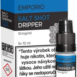 Emporio Booster SALT SHOT Dripper 5x10ml 10mg 5PACK