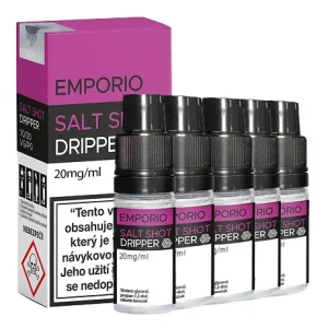 Emporio Dripper SALT SHOT - 70/30 - 5x10ml - 20mg Salt nikotinový booster