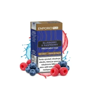 Emporio Pod Blueberry & Raspberry 20mg Přednaplněná Pod Cartridge