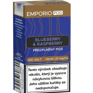 EMPORIO POD cartridge Blueberry & Raspberry 20mg 1Pack