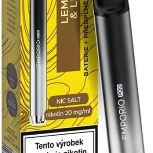 EMPORIO POD elektronická cigareta 500mAh Lemon & Lime 20mg