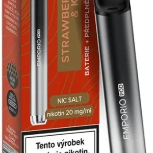 EMPORIO POD elektronická cigareta 500mAh Strawberry & Kiwi 20mg
