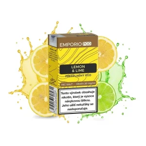 Emporio Pod Lemon & Lime 20mg Přednaplněná Pod Cartridge