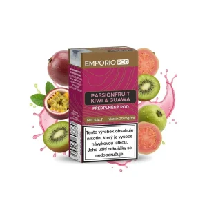 Emporio Pod Passionfruit Kiwi & Guawa 20mg Přednaplněná Pod Cartridge