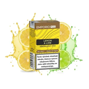 Emporio Pod předplněná kapsle (Lemon & Lime) 1ks 20mg