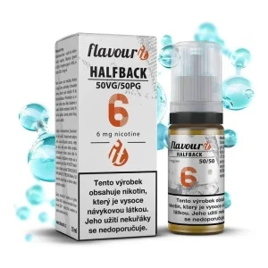 Flavourit HALFBACK - nikotinový booster - 50/50 - 10ml - 6mg